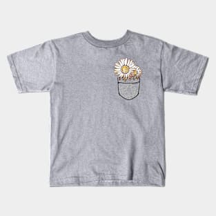 A Pocketful of Daisies Kids T-Shirt